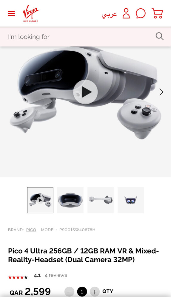 Pico 4 Ultra 256GB / 12GB RAM VR - 2
