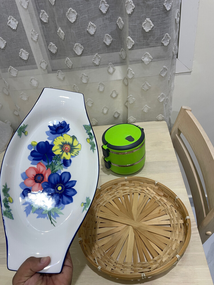 ceramic serving dish & lunch box - 4
