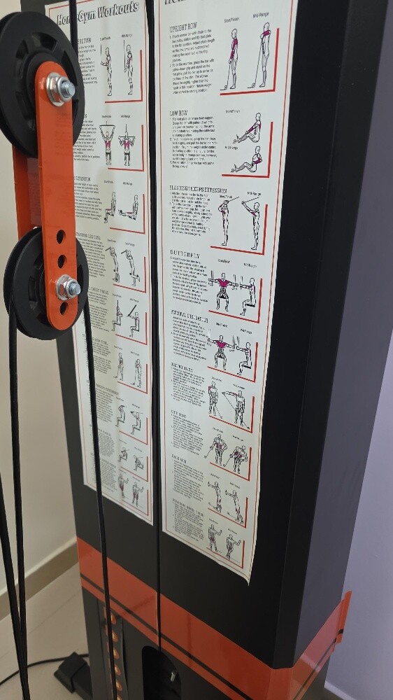 multi gym machine used rarely used - 2