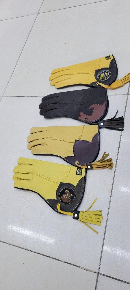 leather glove for falcon - 1