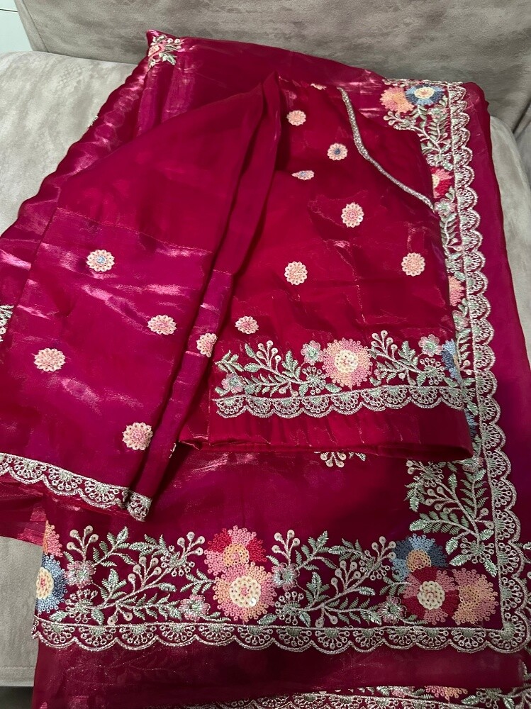 SHAREE with matching JEWELARY - 1
