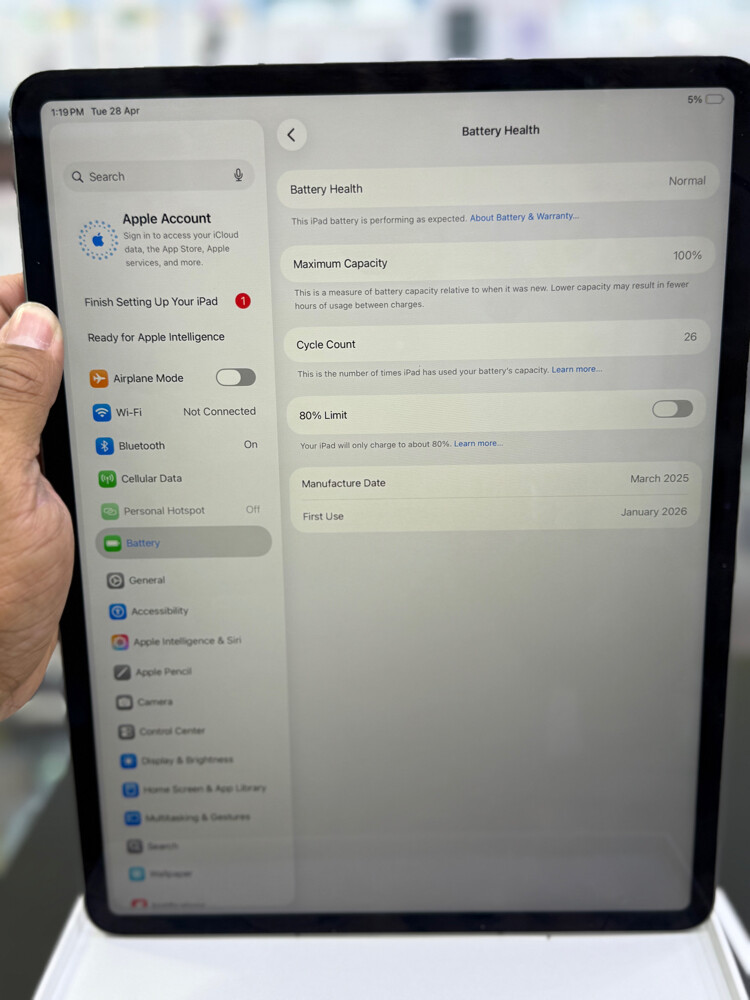 iPad Air 13inch cellular 256 gb - 4