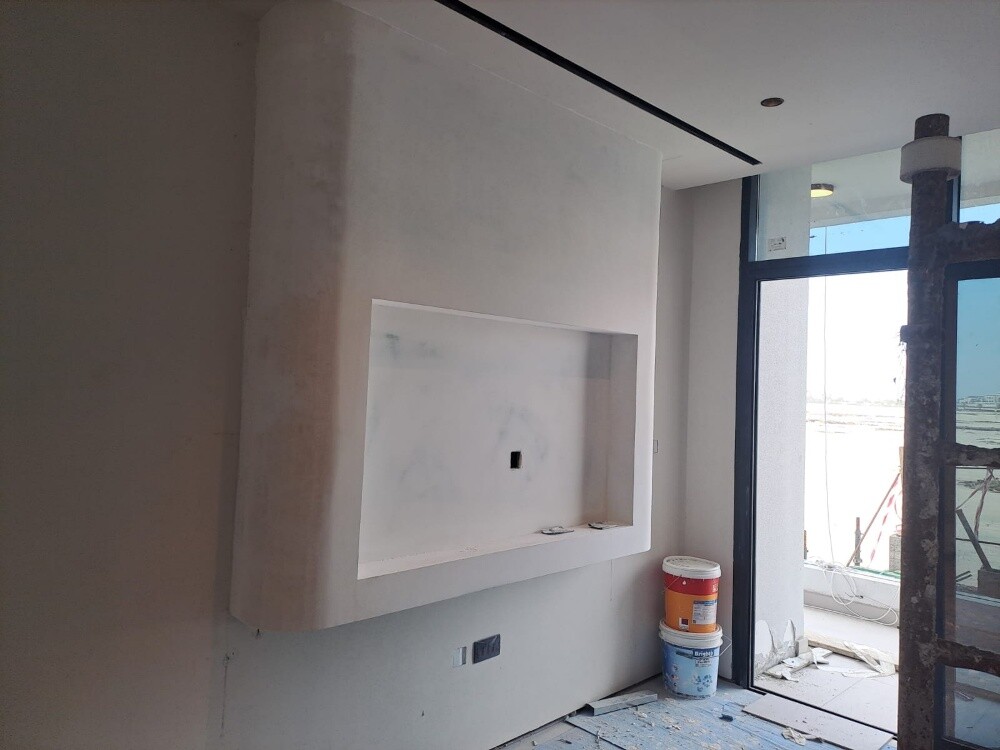 Painting and gypsum bord partition - 6