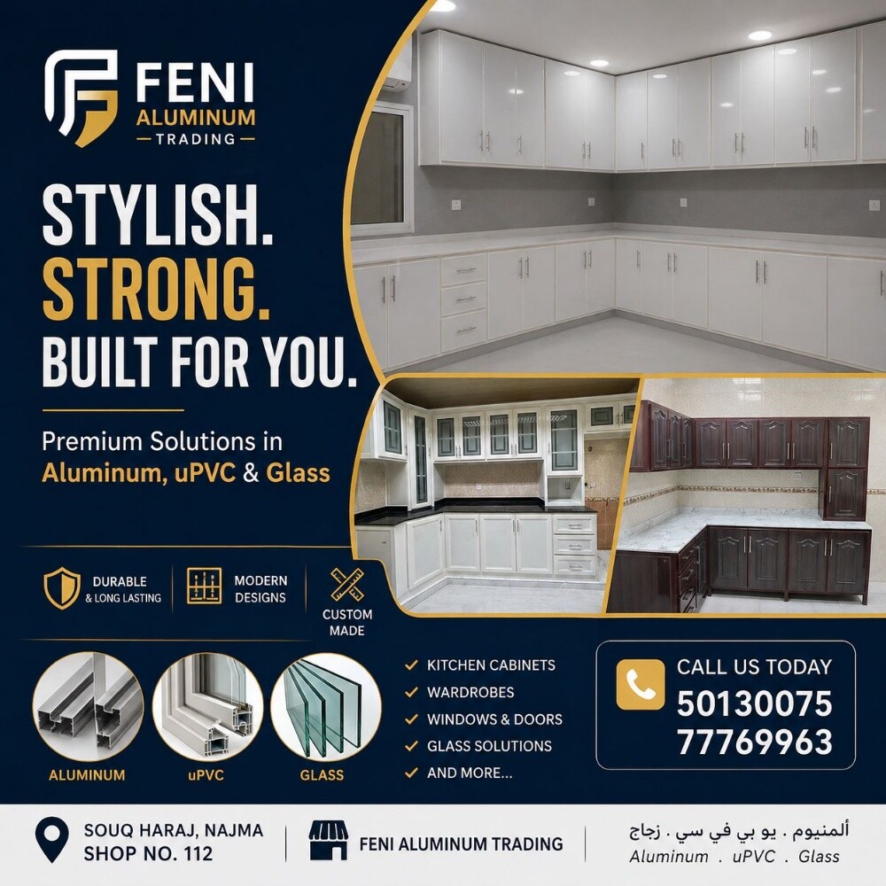 Aluminum work kitchencabinet upvc - 3