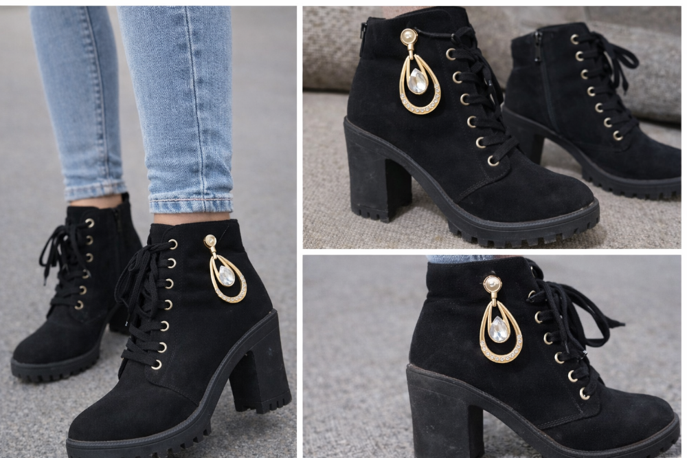 Stylish black boots for special o - 1