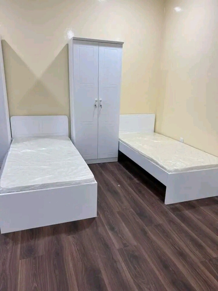 new wooden single bedroom set - 12