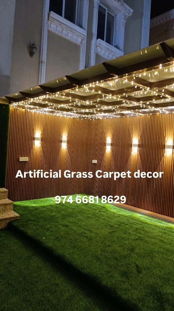 Artificial Grass Carpet and decor - 1