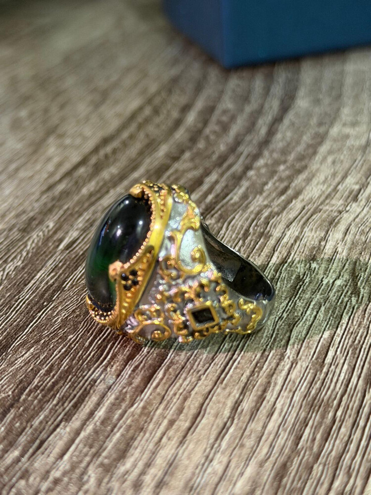silver mazaj ring - 3