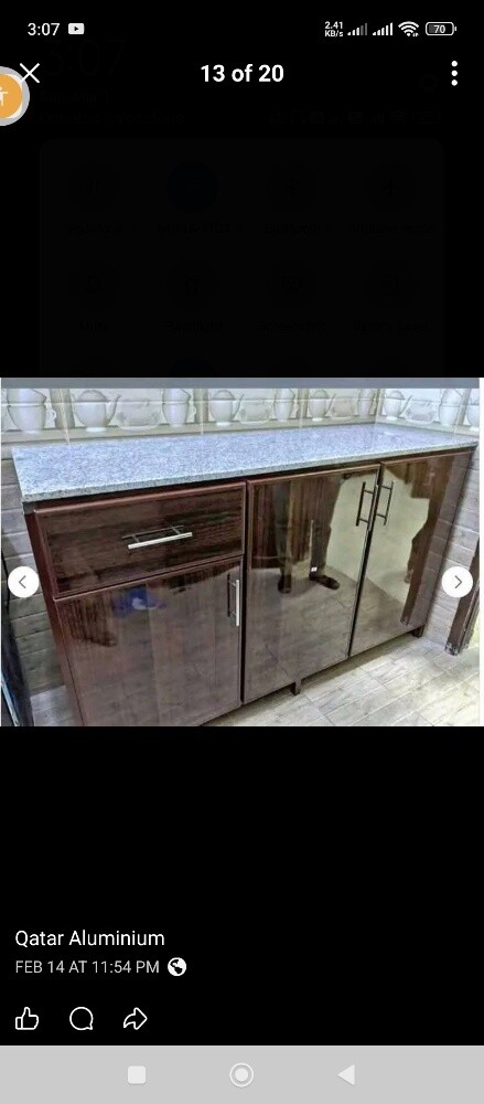 Aluminium kitchen cabinet available - 11