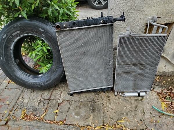 Radiator condenser Tyre all qr25 - 2