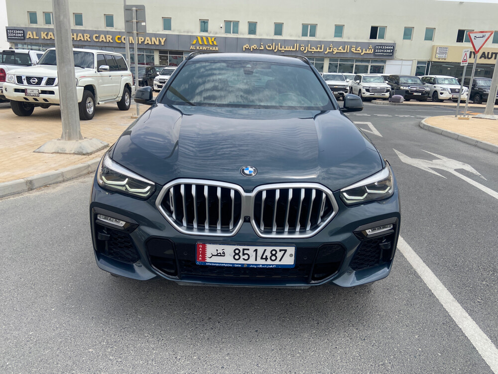 BMW 2022 X6 Blue - 1