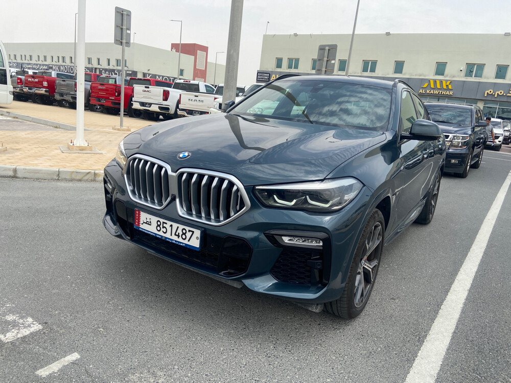 BMW 2022 X6 Blue - 2