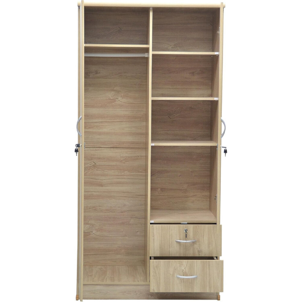2 door wooden cupboard  - 3