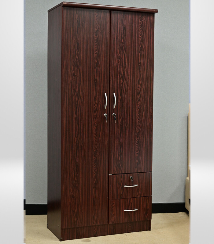 2 door wooden cupboard  - 4
