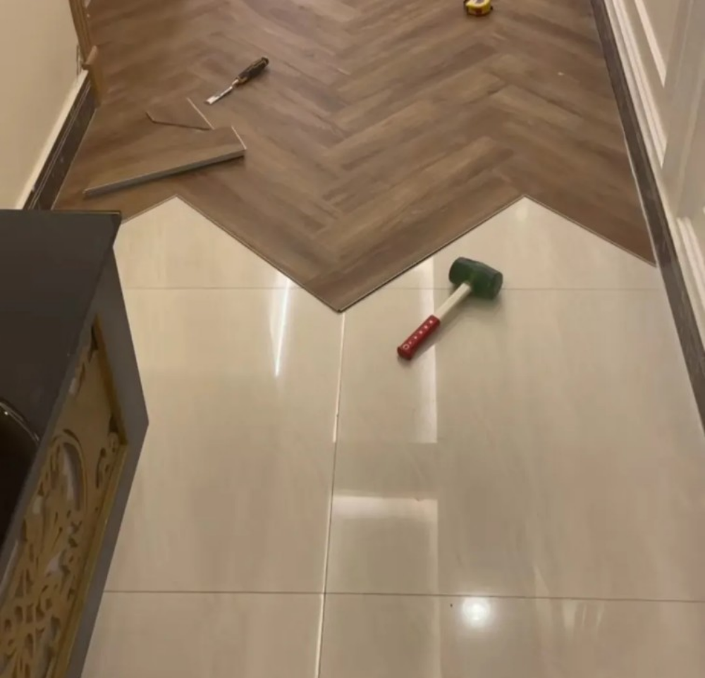 We do all type of parquet flooring - 4
