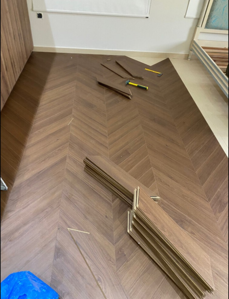 We do all type of parquet flooring - 6