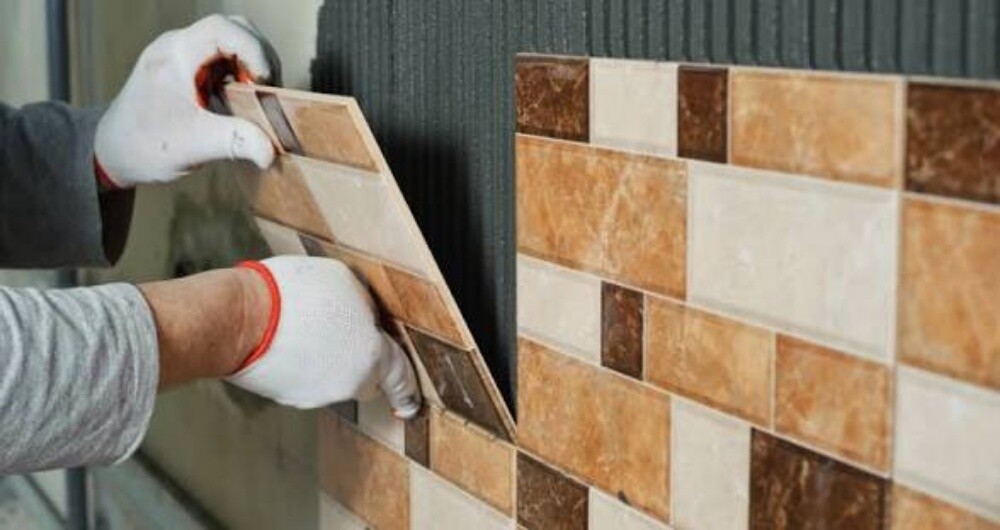 Tiles and marble fixing work - 3