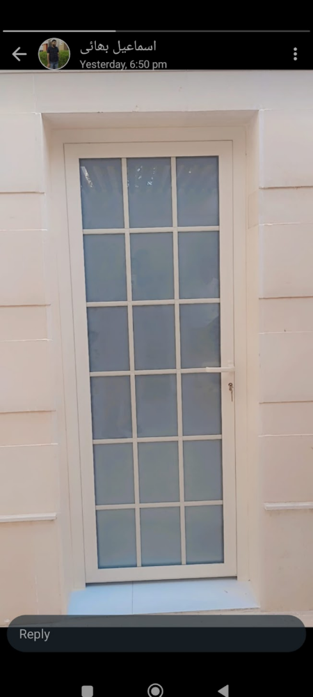 Aluminium work - 4