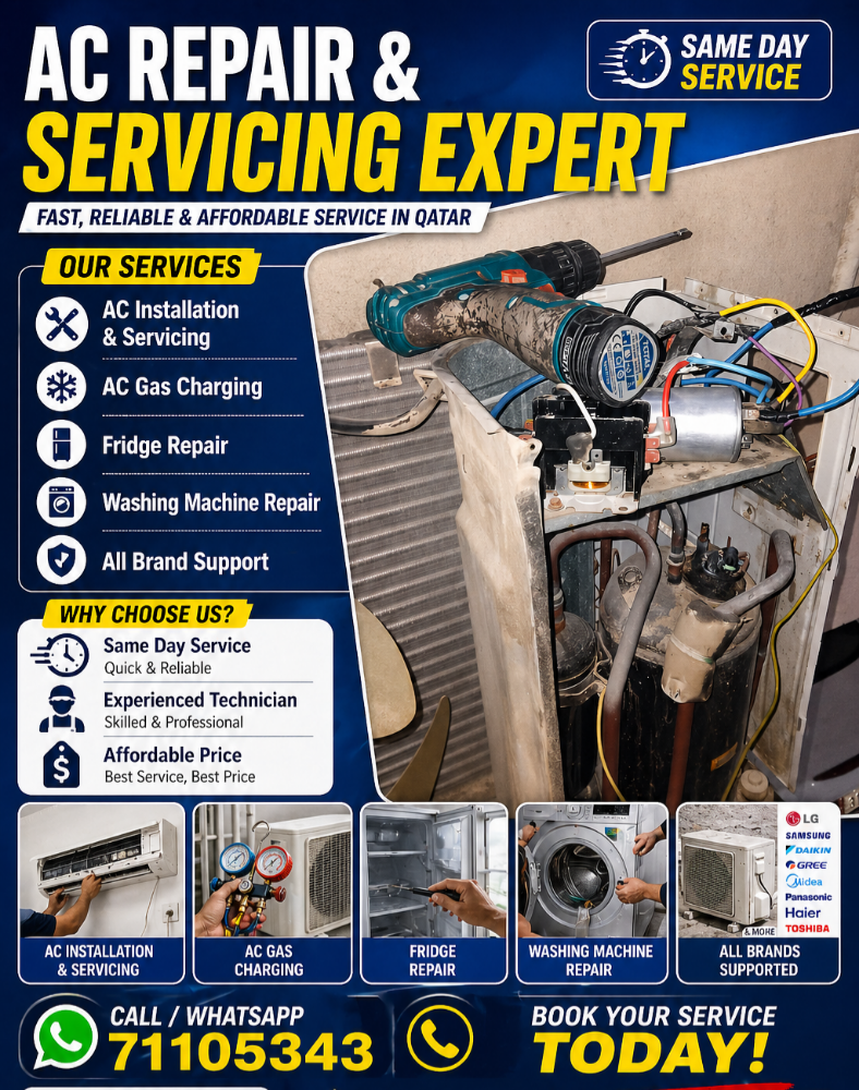 Doha AC maintenance - 1