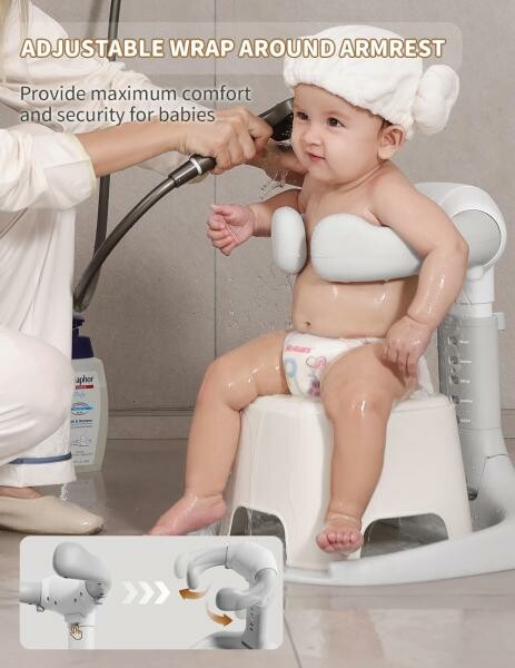 BONBAY Foldable Baby Bath Stand - 5
