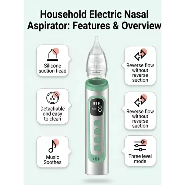 Electric Nasal Aspirator for Babies - 4