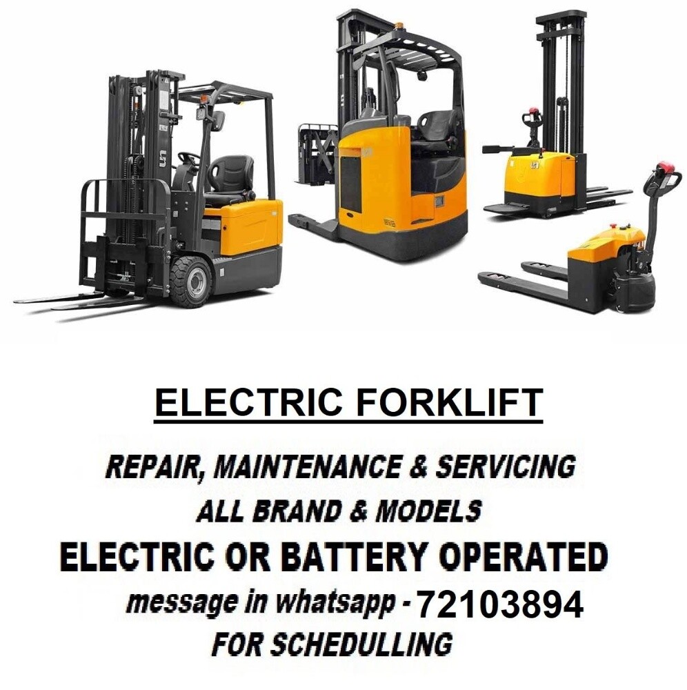 Electric Forklift Servicing - 1