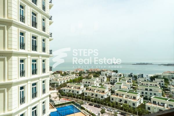 2 BR Sea View Apartment | The Pearl - 5
