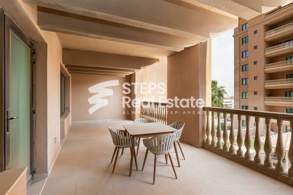 FF Apt. w/h balcony in Porto Arabia - 6