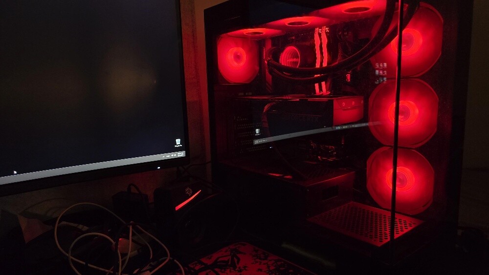computer Setup RTX 5070 - 1
