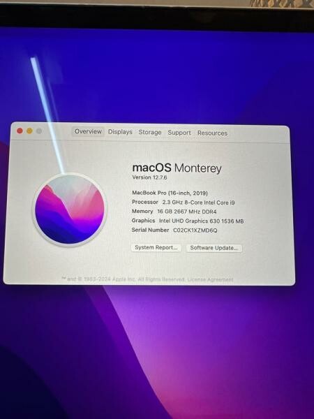 MacBook Pro 16-inch (2019) - 2