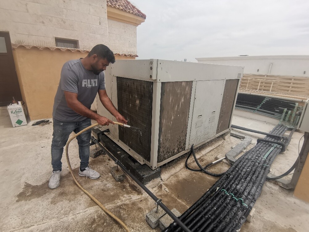 Duct Split Central Package Repair - 5