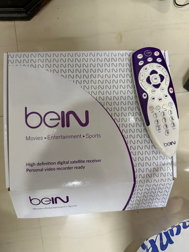 bein sport reciver with dish - 2