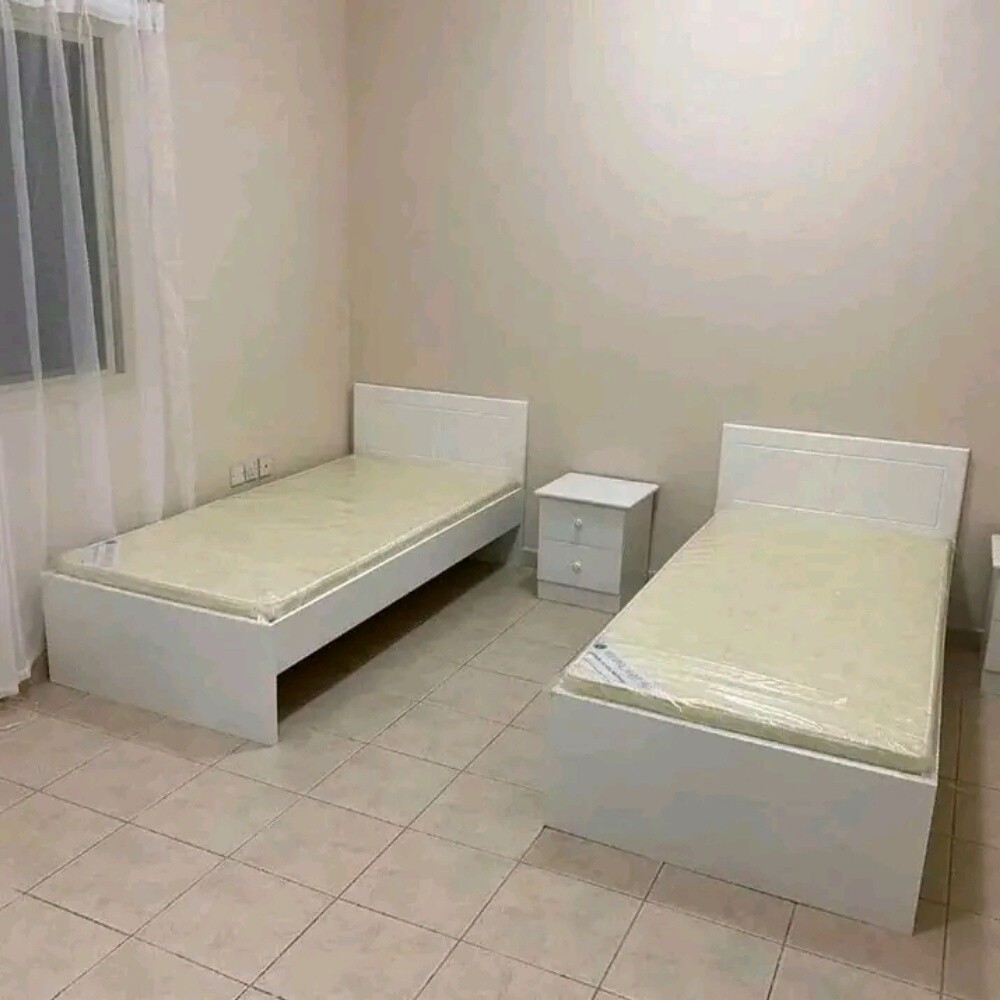 new wooden single bedroom set - 8