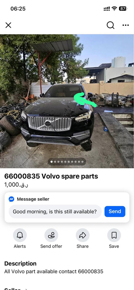 Volvo spare part  - 1