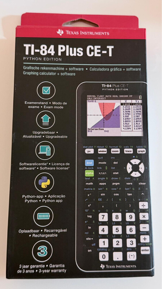 TI-84 Plus CE-T Graphing Calculator - 1