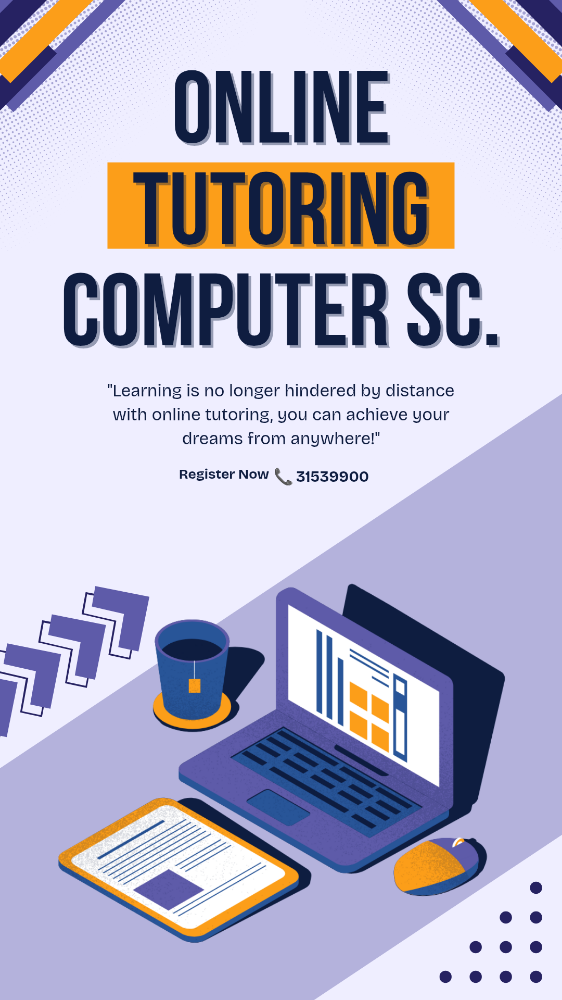 Computer Science Tuition with 3-Y - 1