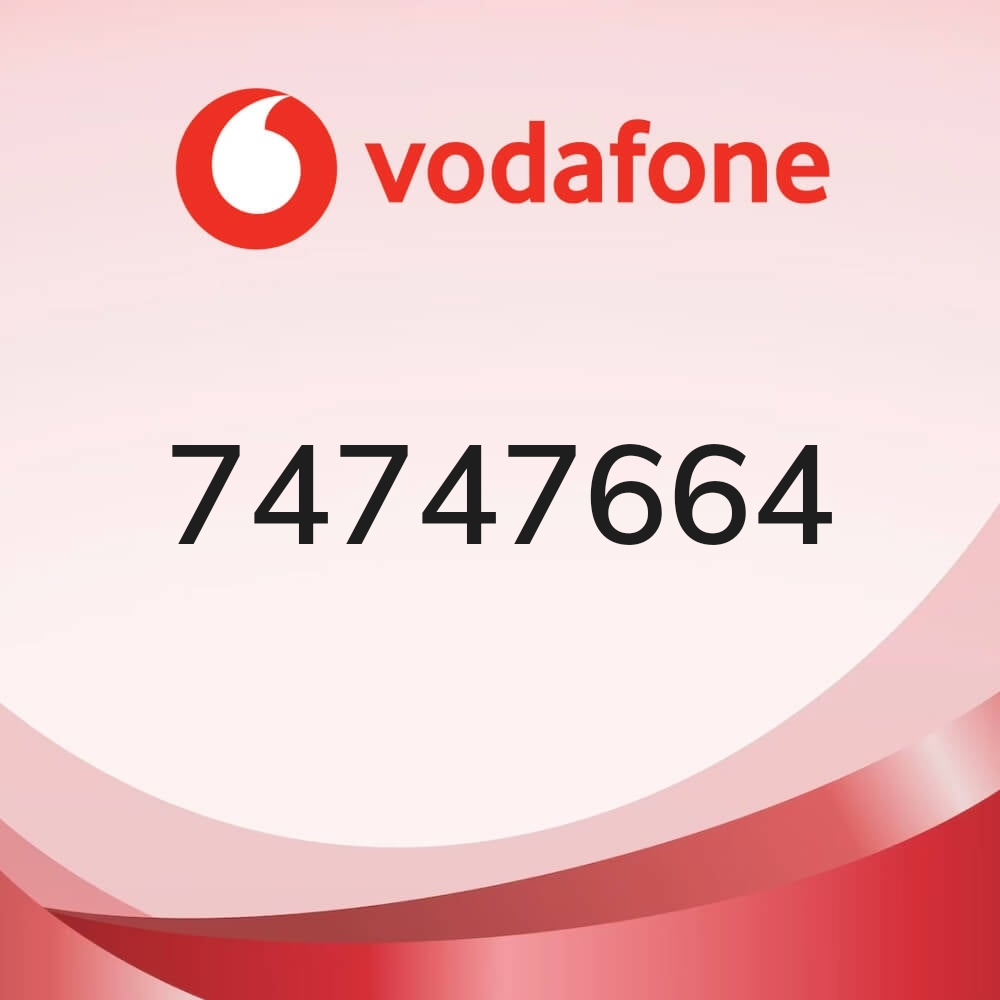Vodafone VIP number - 1