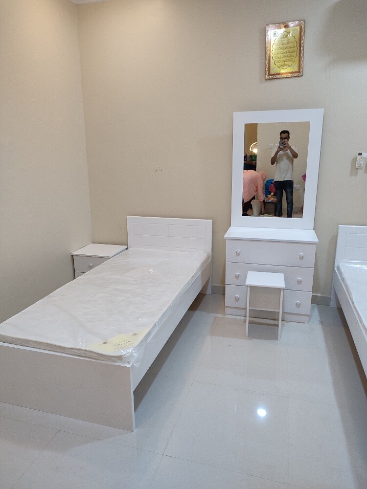Brand New Single Bed , Cabinet - 1