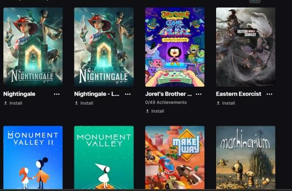 epic games account with 399 games - 7