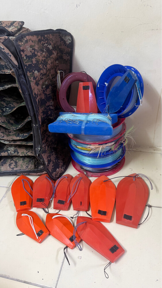 Trolling fishing setups - 1