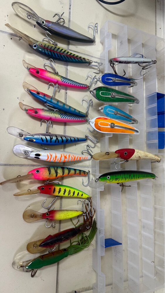 Trolling fishing setups - 2