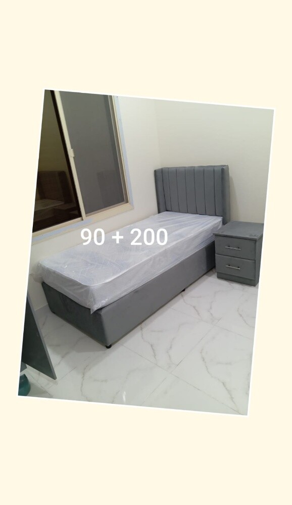سرير ومرتبة مفردة - 14