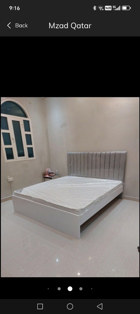 سرير مزدوج ومرتبة - 1