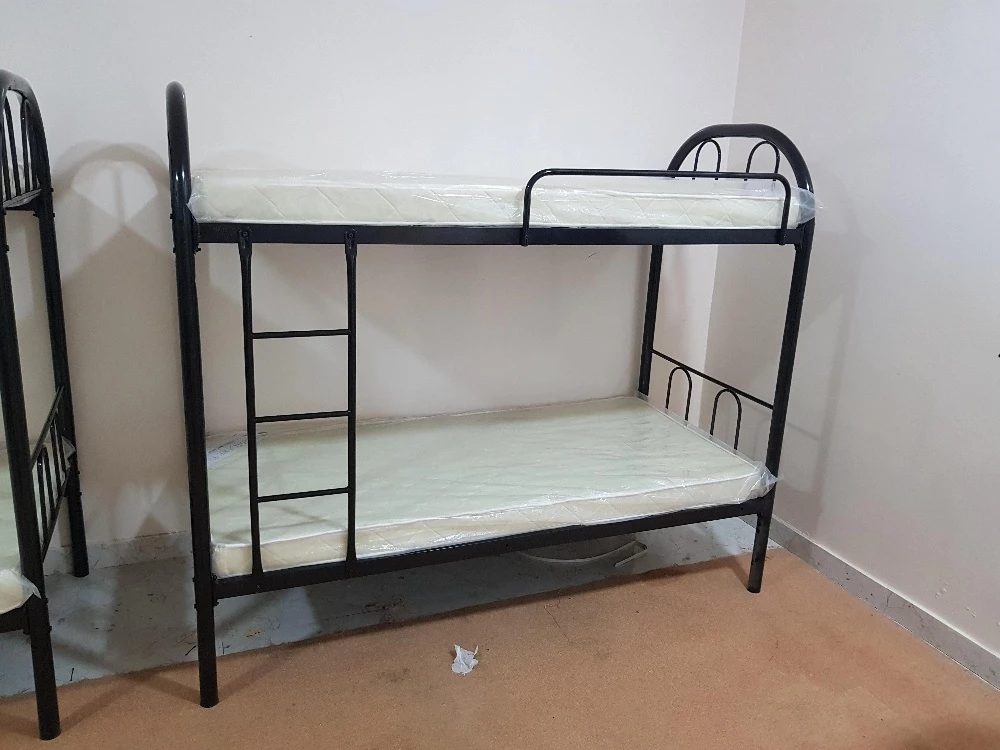New wooden bed , Cupboard , mattres - 16