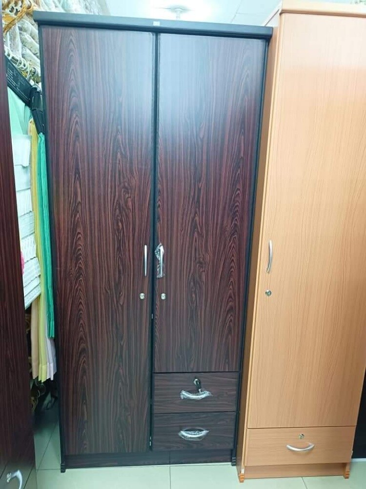 New wooden bed , Cupboard , mattres - 24