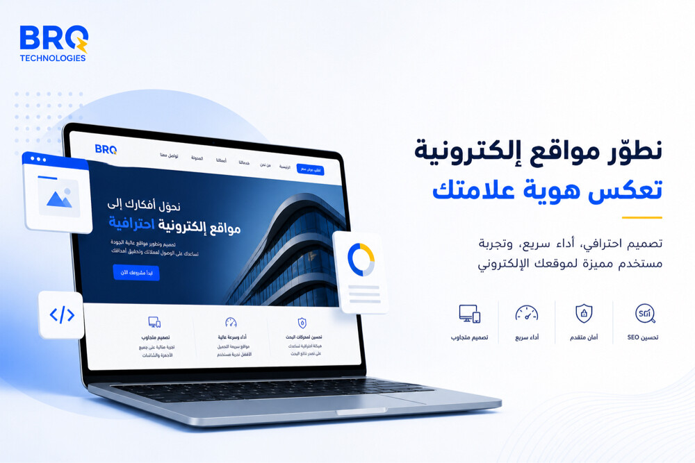 تطوير المواقع الإلكترونية  - 1