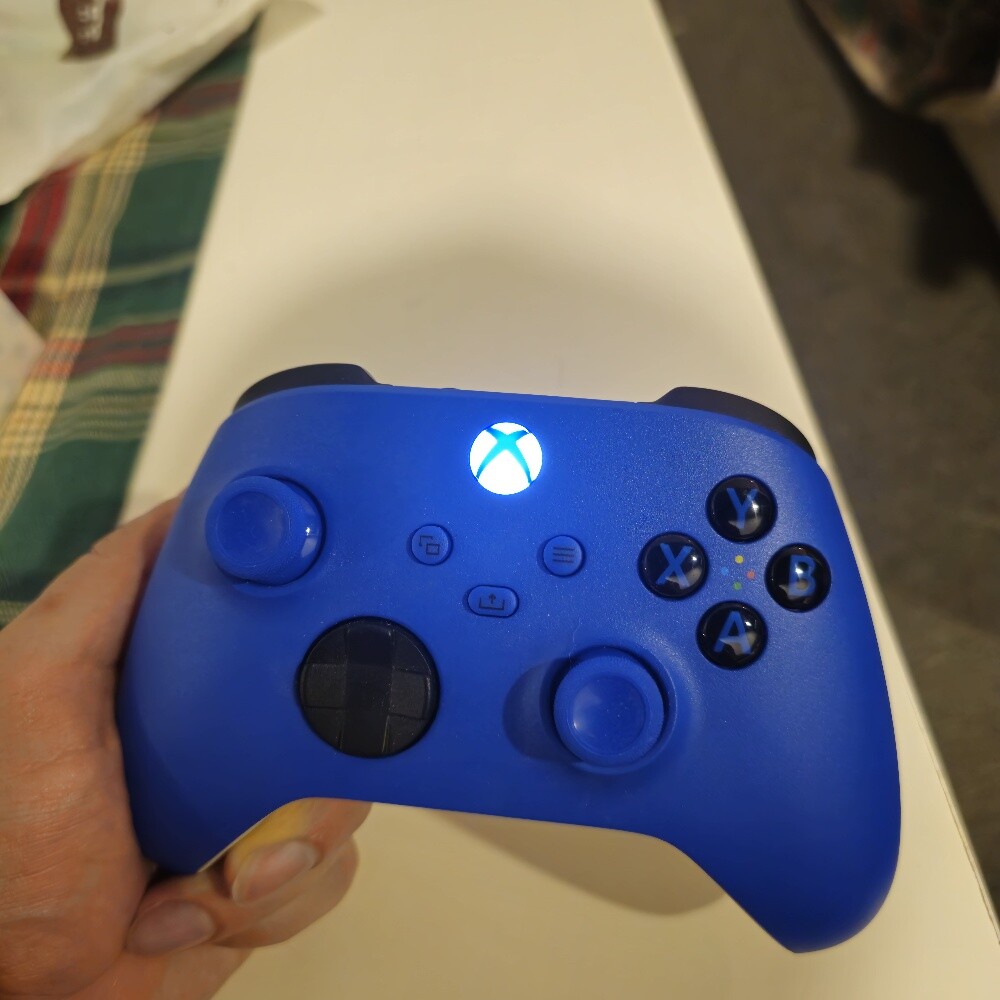 Xbox Wireless Controller Blue Shock - 3