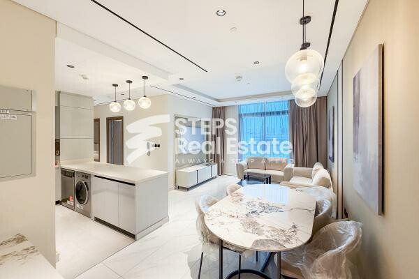 1BR+Office Apartment with View - 1
