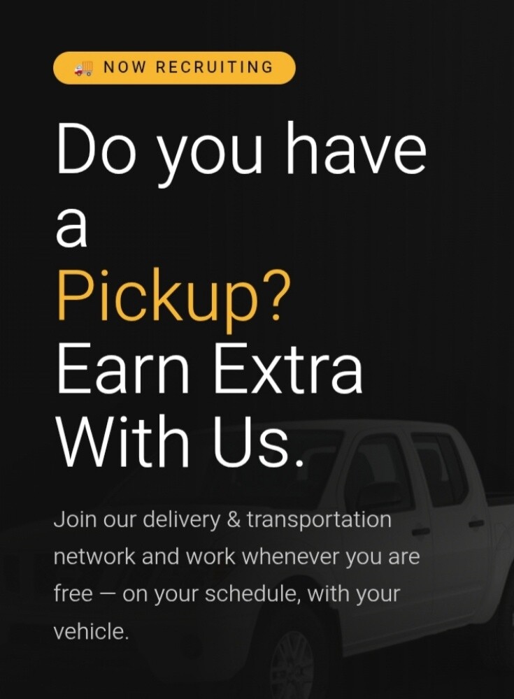 Do you have aPickup? - 1