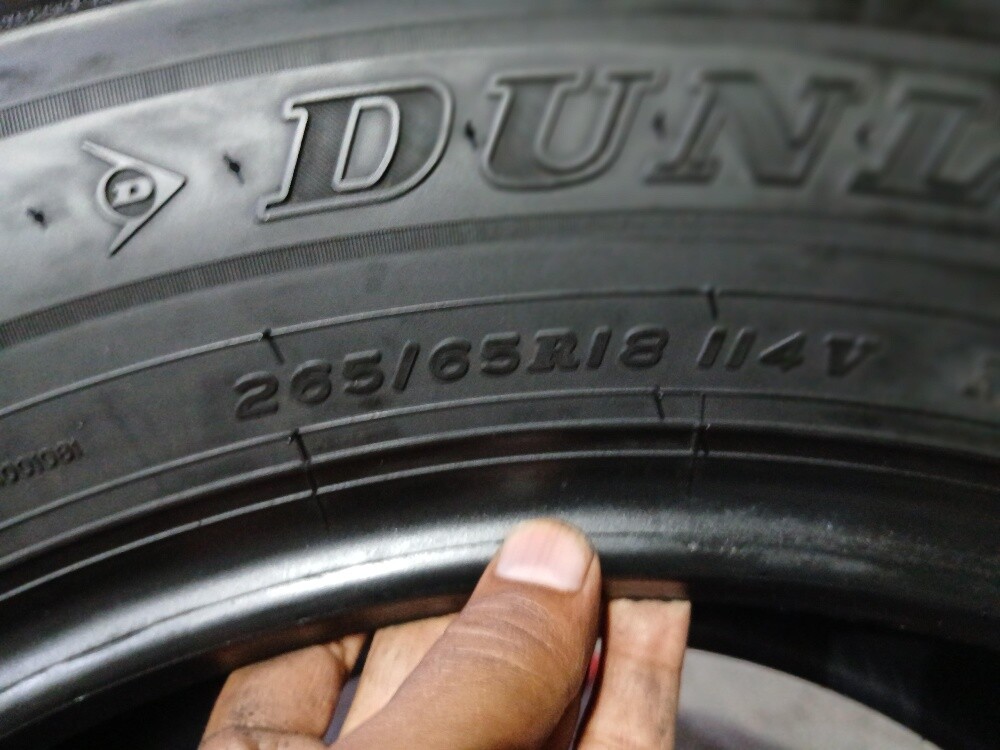 265/65/R18.Dunlop Brand. - 3